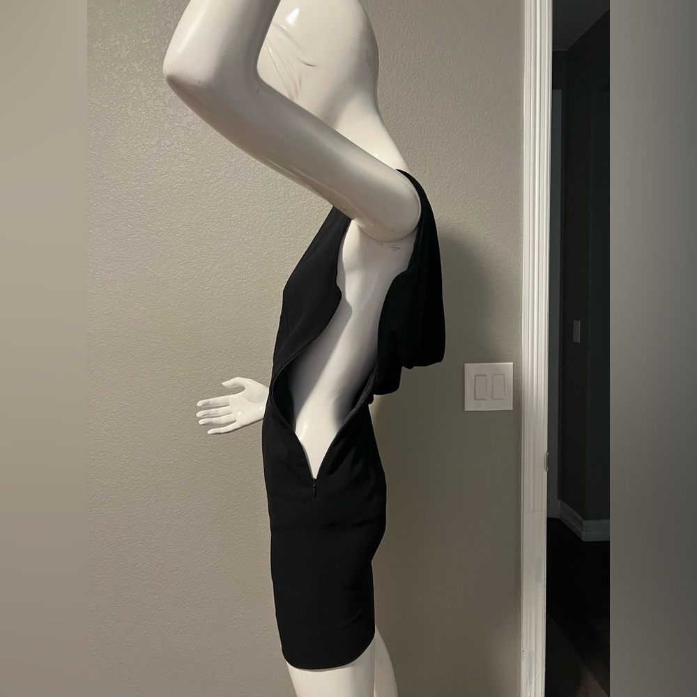 Alexander Wang Black Open Back Mini Dress size 0 - Picture 5 of 11
